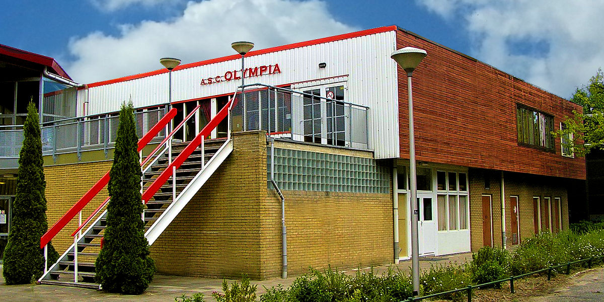 ASC Olympia - Faciliteiten: ASC Olympia Clubhuis op Sportpark Sloten